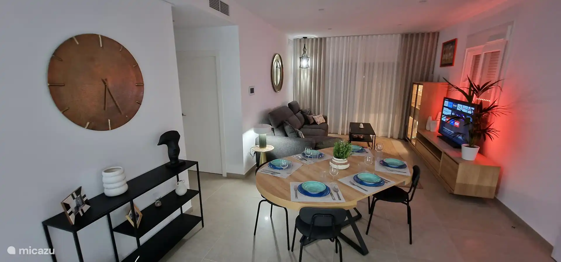 Sala de estar y comedor