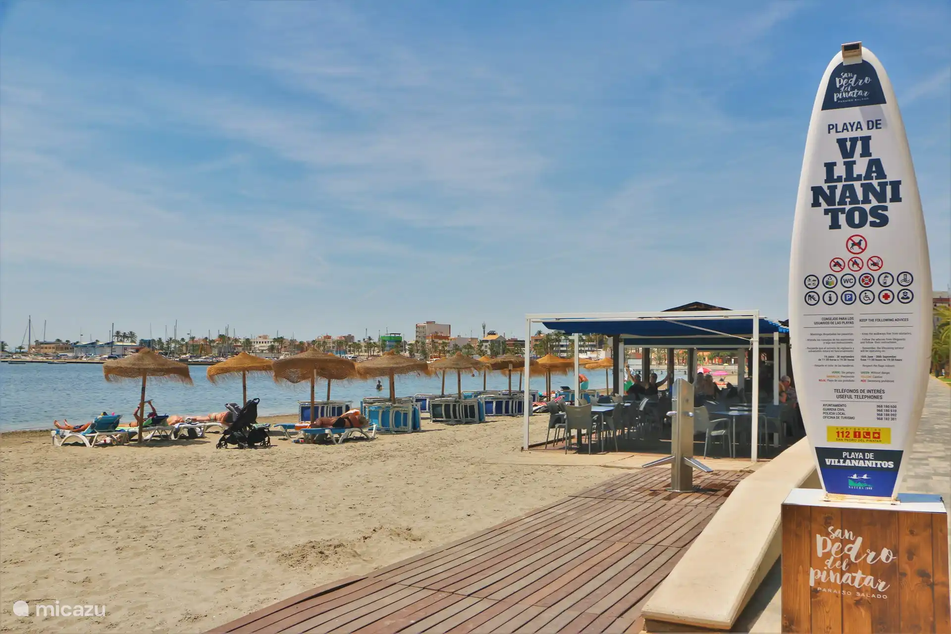 F&#225;cil acceso a la playa