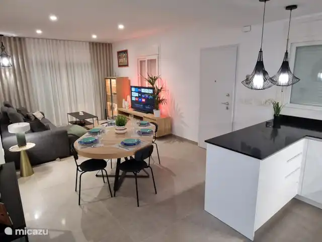 Villa de vacaciones en el centro de San Pedro en España, Murcia, San Pedro del Pinatar - villa Comedor