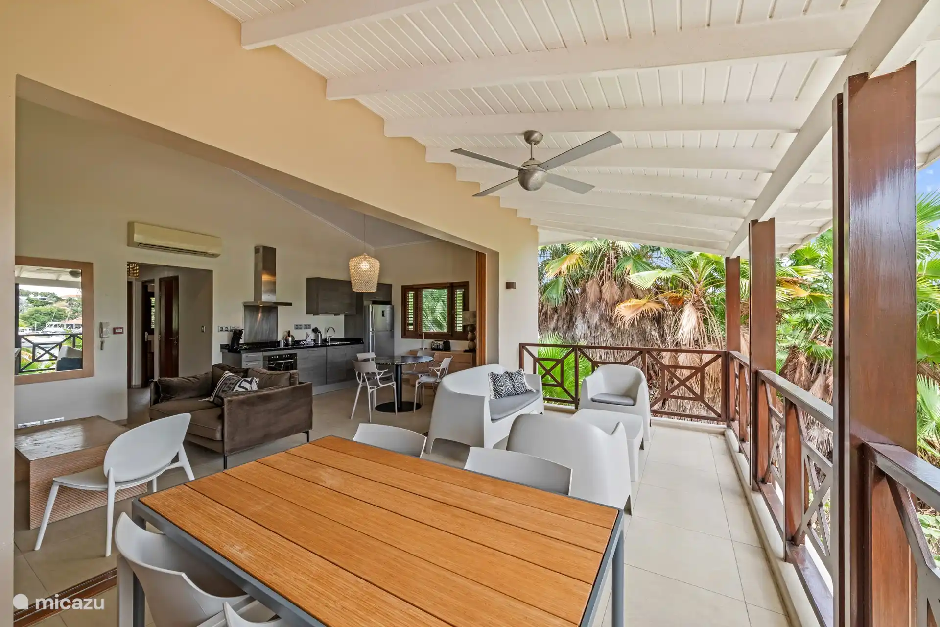 Jan Thiel Gebiet | Wohnung E8 in Curaçao, Banda Ariba (Ost), Spaanse Water - appartement