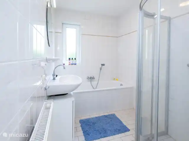 Casa de campo para pescar y montar en bicicleta 5* en Países Bajos, Drente, Westerbork - casa vacacional Baño en la planta baja