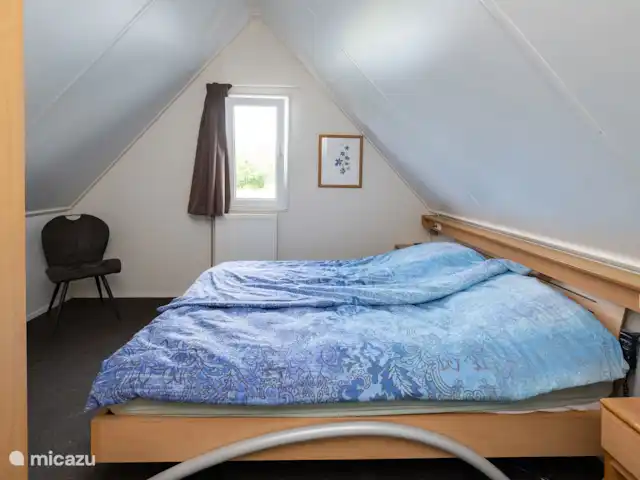 Casa de campo para pescar y montar en bicicleta 5* en Países Bajos, Drente, Westerbork - casa vacacional Dormitorio 2 en planta alta