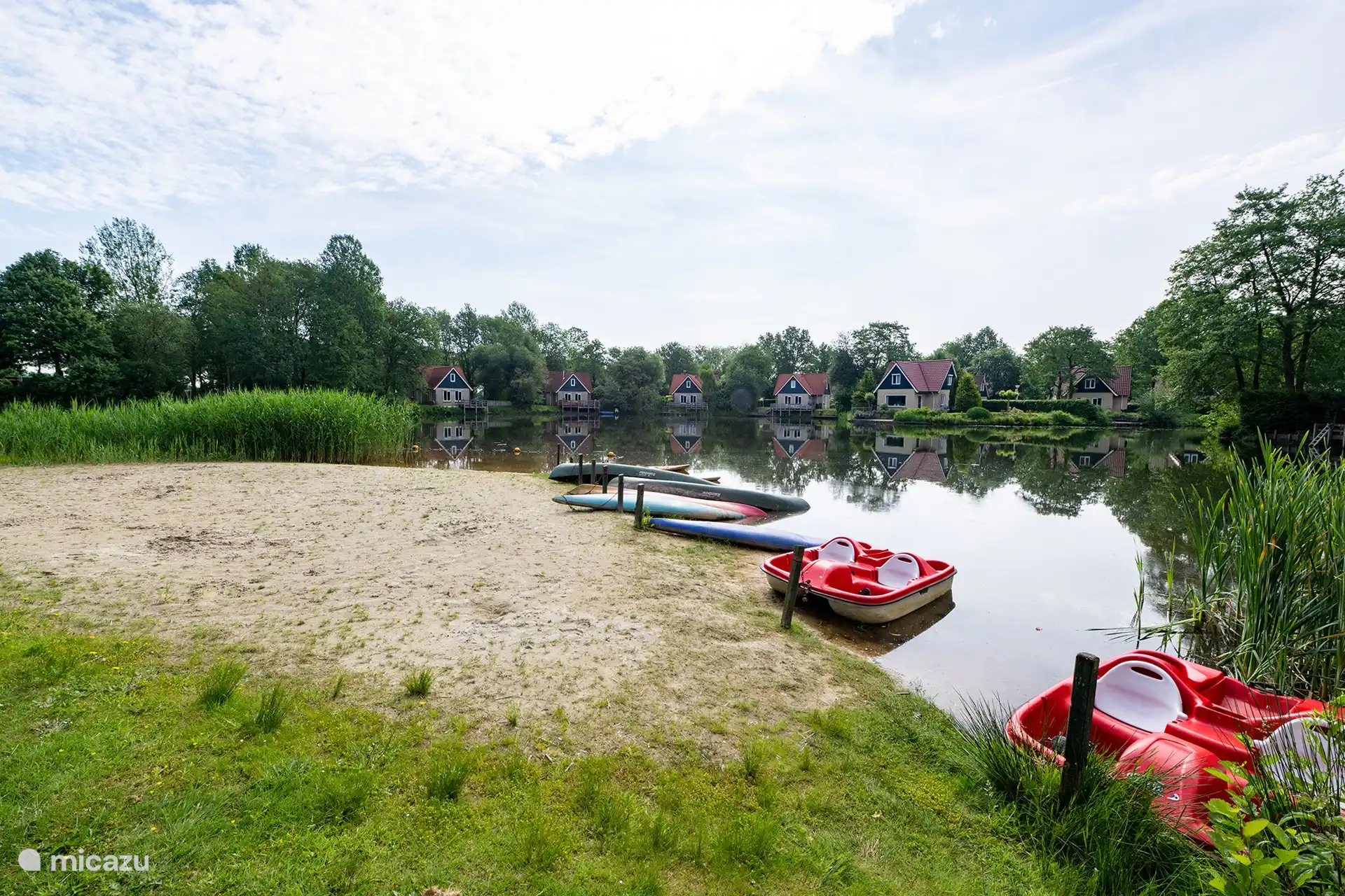 Vue de la maison de vacances
