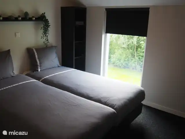 La Casa del Granero Negro en Países Bajos, Frise, Noordwolde - casa vacacional Dormitorio 2 en planta alta