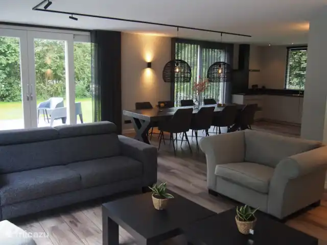La Casa del Granero Negro en Países Bajos, Frise, Noordwolde - casa vacacional Sala de estar 2