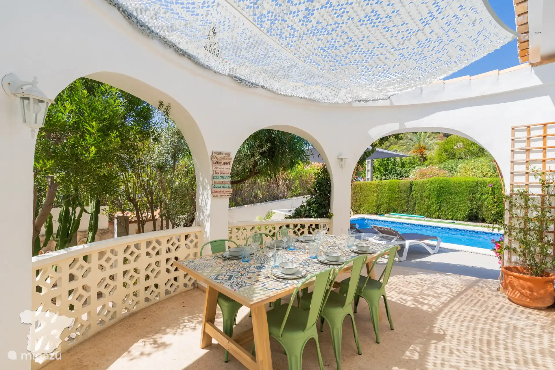 Essbereich im Freien