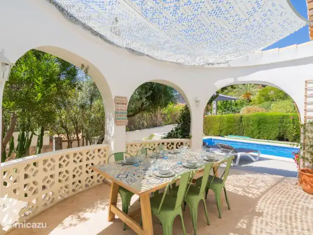 Casa Vida huren in Spanje, Costa Blanca, Benissa - villa Eetgedeelte buiten
