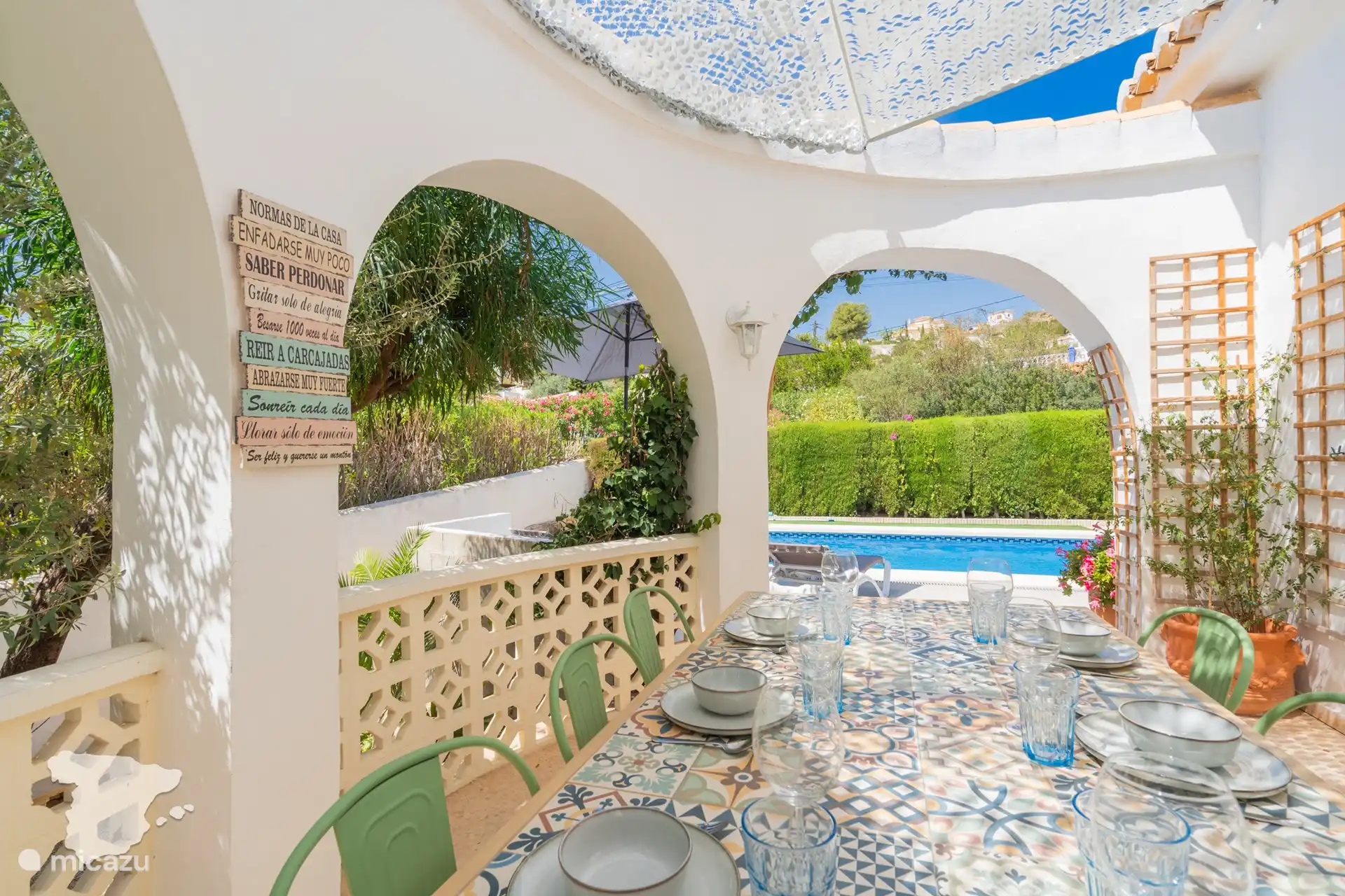 Essbereich im Freien