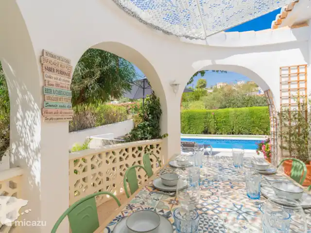 Casa Vida huren in Spanje, Costa Blanca, Benissa - villa Eetgedeelte buiten
