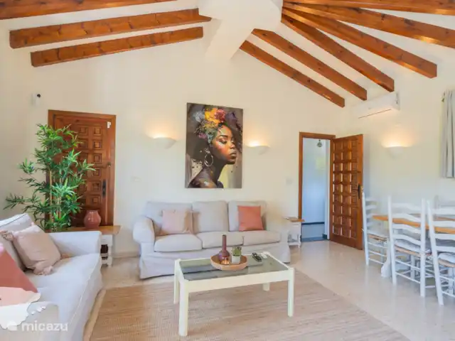 Casa Vida huren in Spanje, Costa Blanca, Benissa - villa Woonkamer met TV en airco