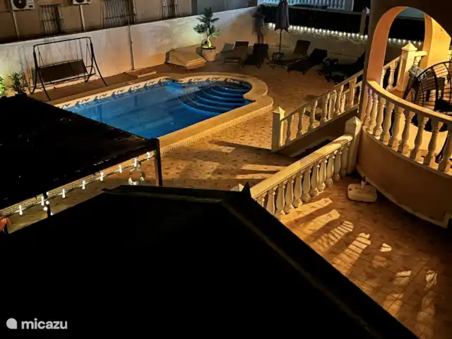 Location de Vacances Espagne, Costa Blanca, Rojales, villa - Villa Veranos Jardin la nuit