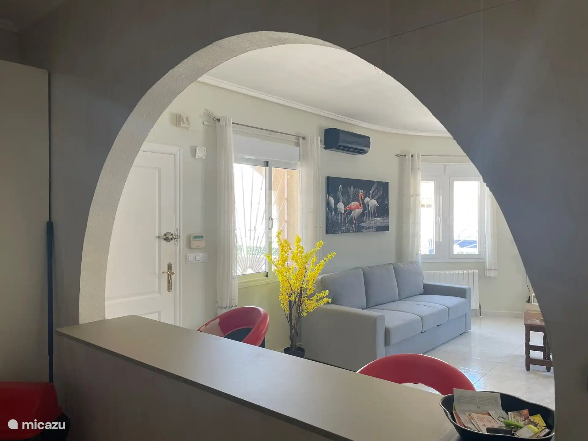 Klimaanlage im Wohnzimmer