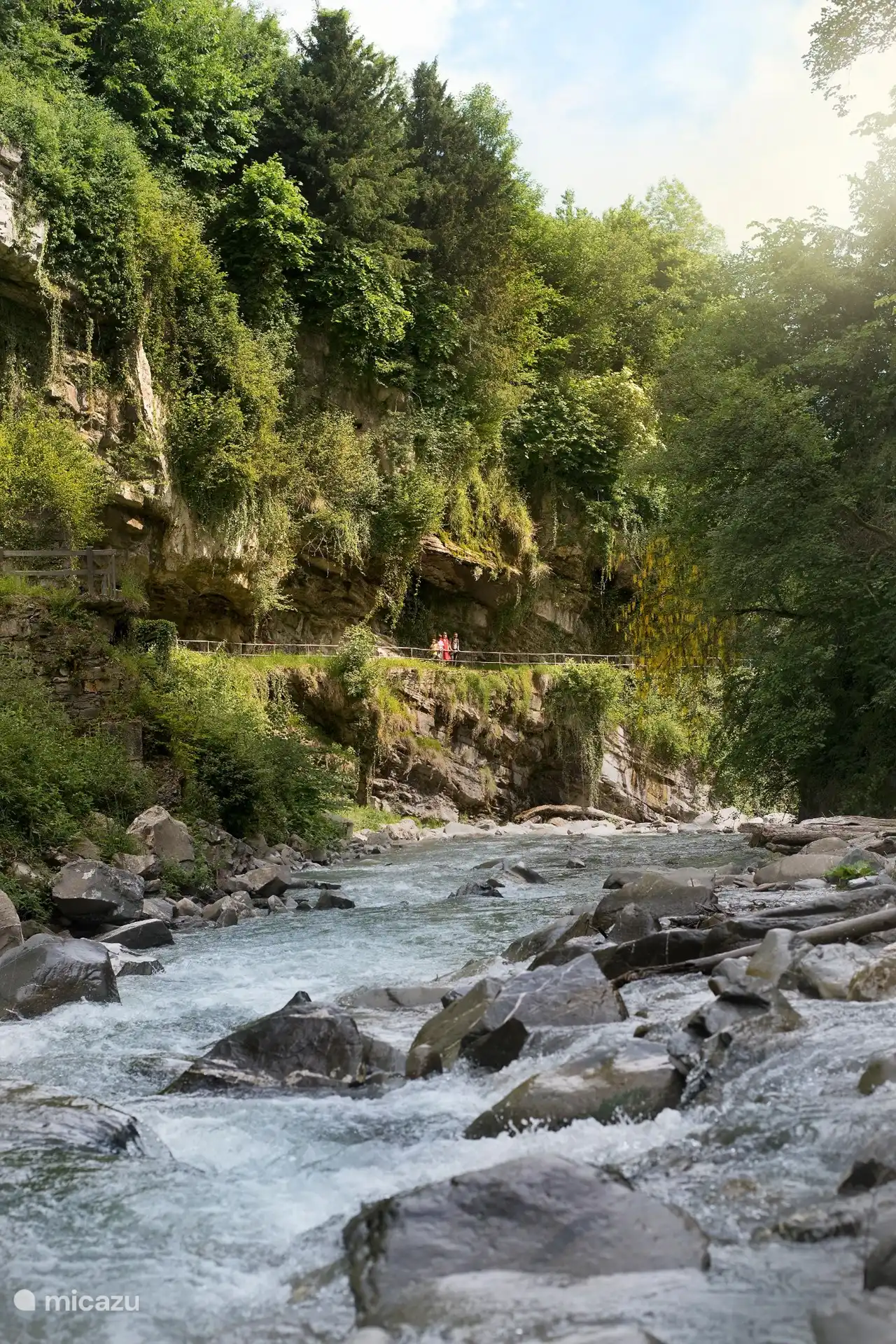 De belles promenades, à travers le magnifique paysage montagneux de la Suisse.