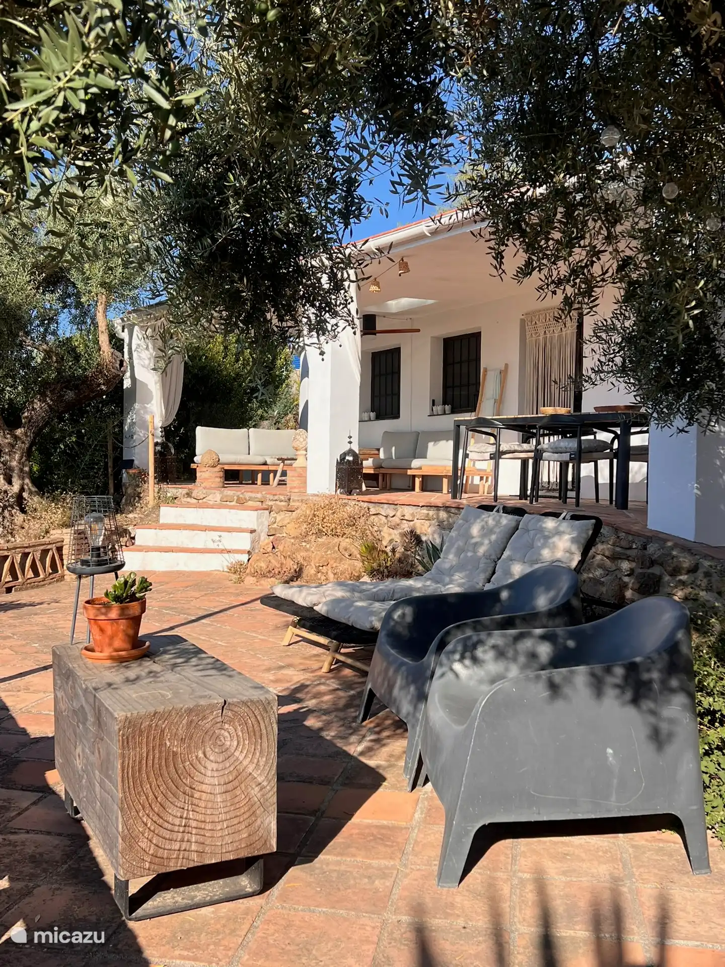Terraza con vistas a Comares