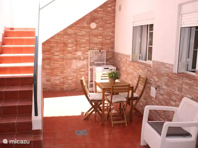 Casa San Telmo Abajo en España, Tenerife, Abades - apartamento Patio y escalera