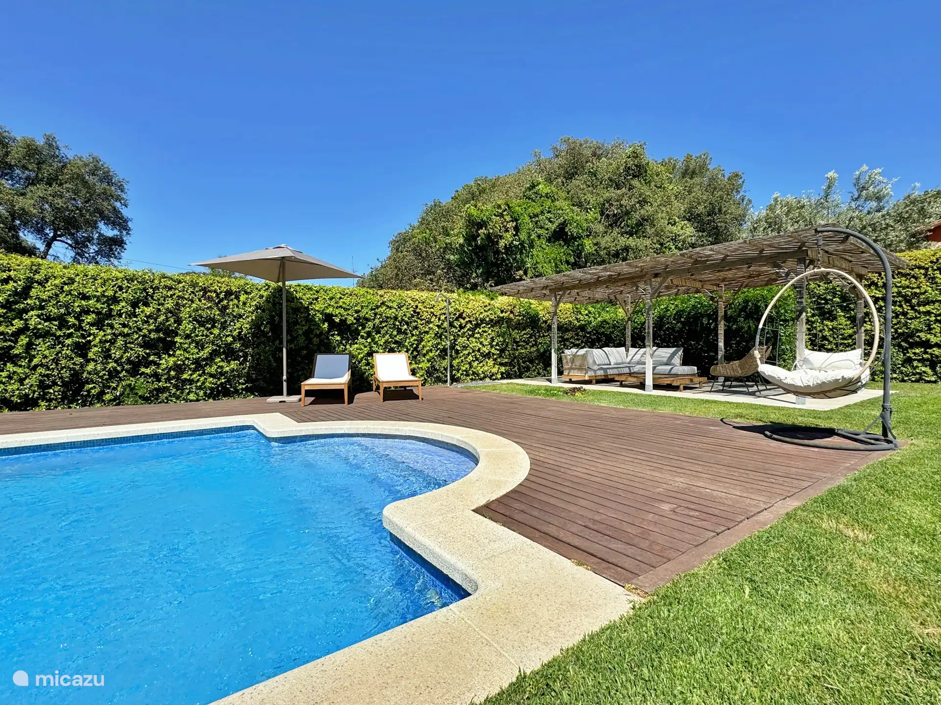 Terrasse mit Sitzecke