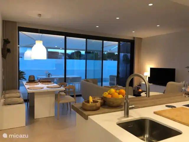 Villa de Lujo Casa Lobo en España, Murcia, Santiago de la Ribera - villa Espacio habitable de planta abierta
