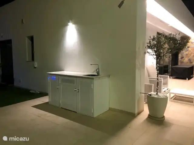 Villa de Lujo Casa Lobo en España, Murcia, Santiago de la Ribera - villa Cocina al aire libre