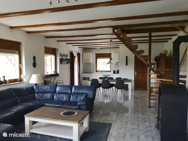 Vacances en famille à Szentlászló | Hongrie, Baranya, Szentlászló - maison de vacances Salon et cuisine