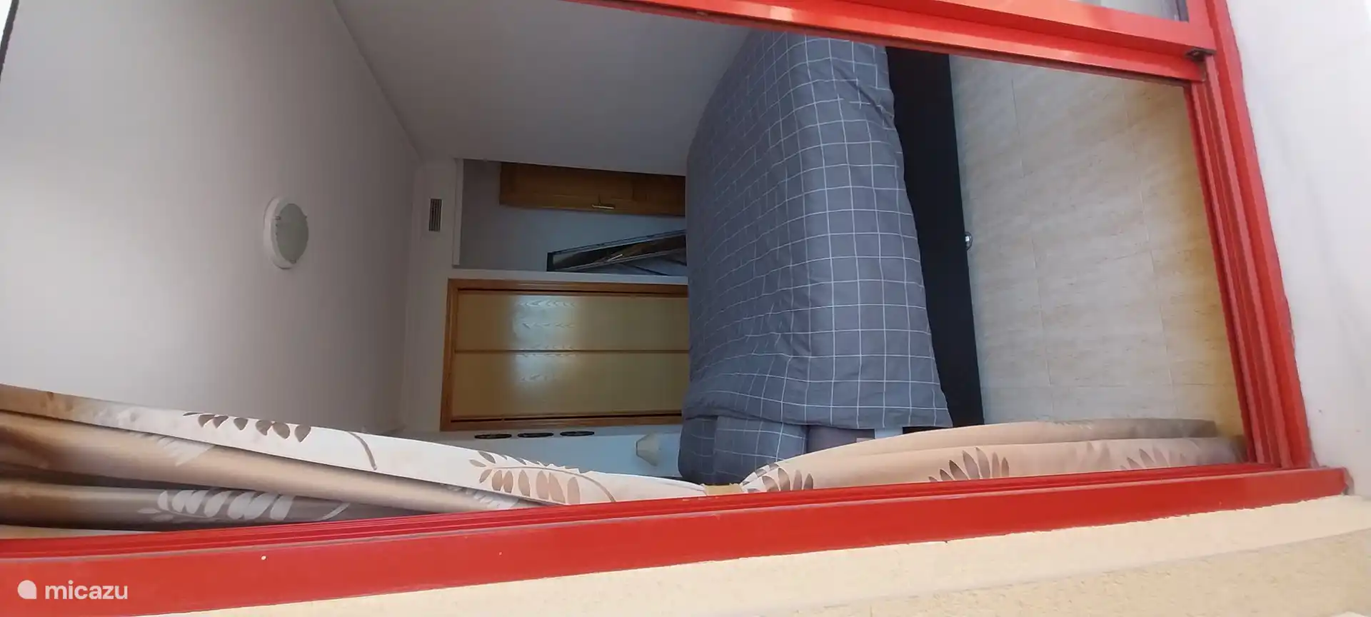 linen closet in bedroom