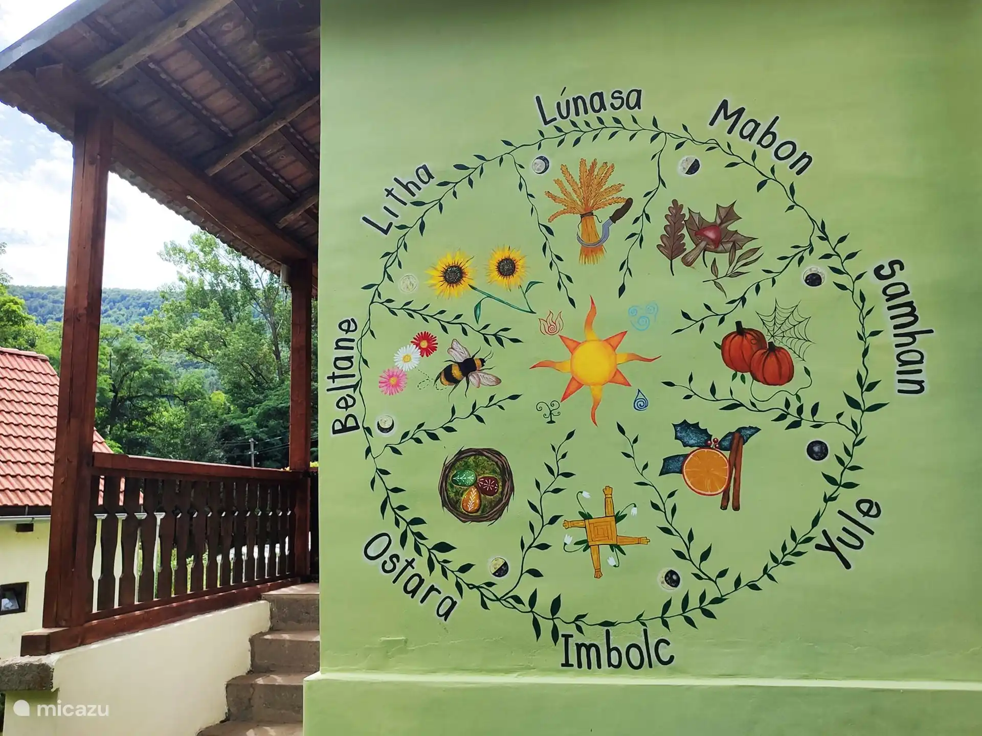 Die Atmosphäre auf dem Bauernhof