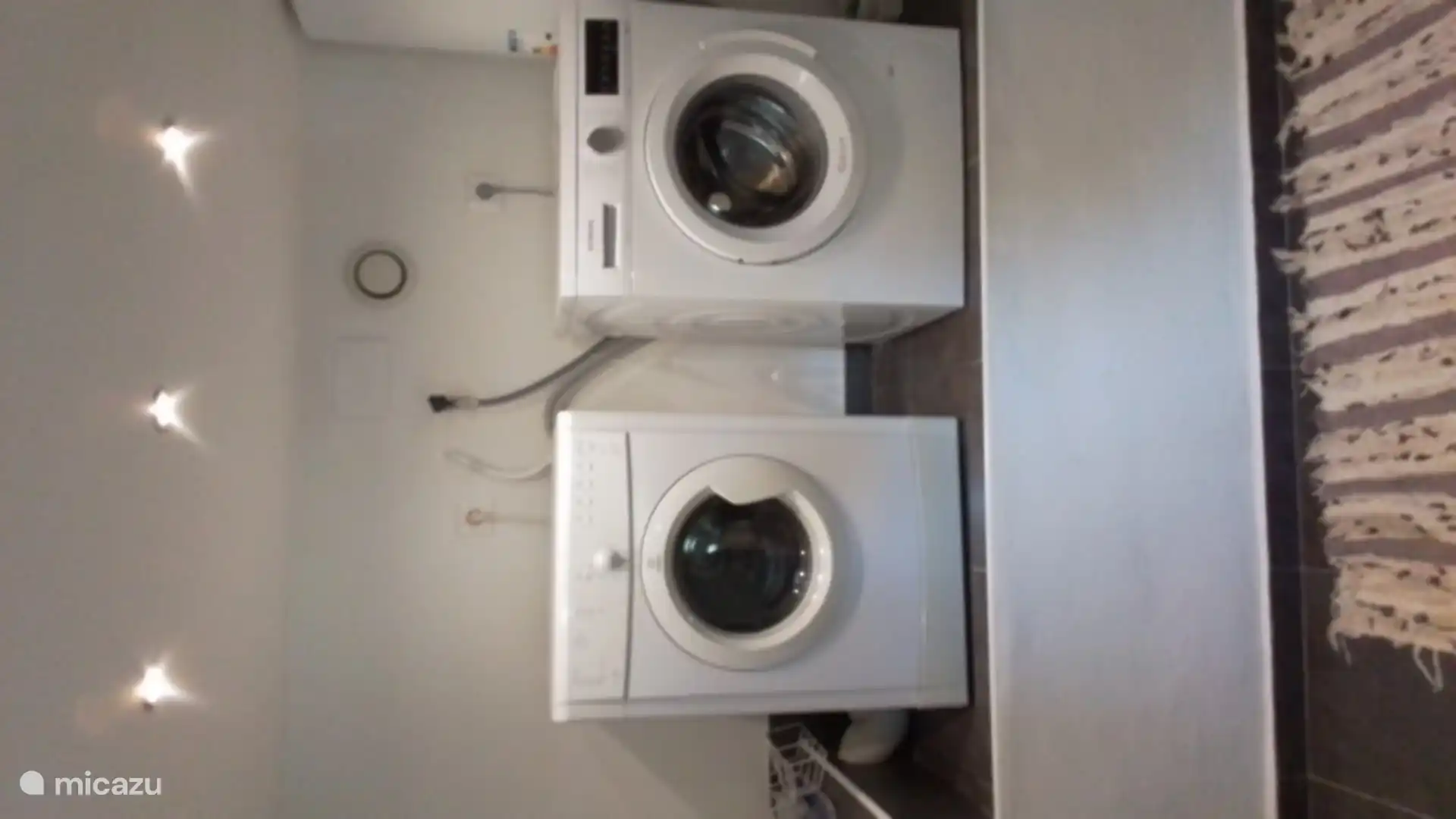 Washer and dryer