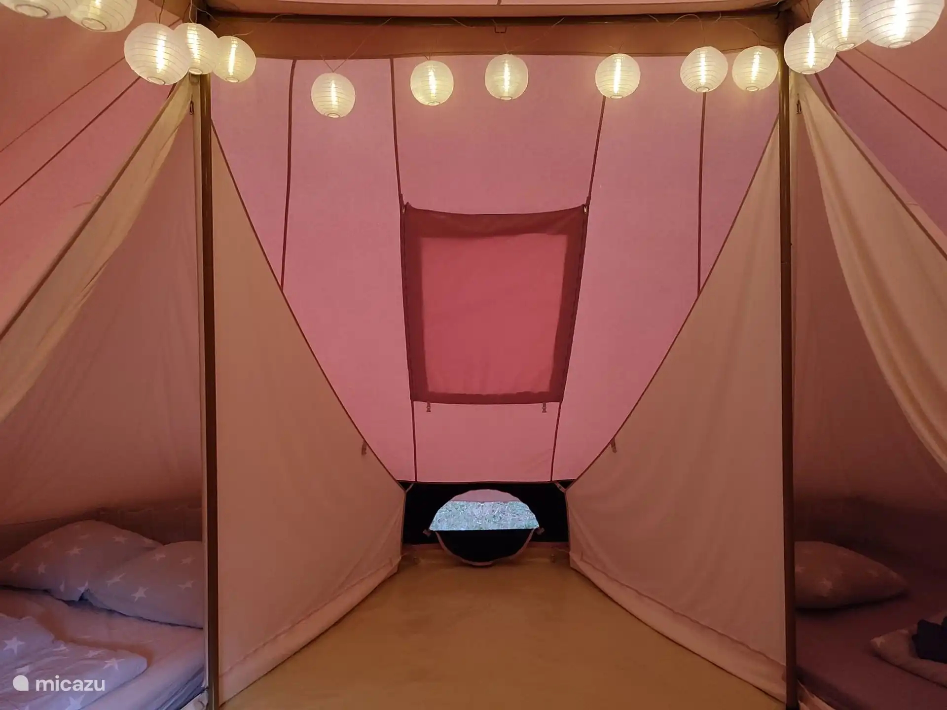 Pyramidenzelt Kukucka in Slowakei, Banská Bystrica, Modrý Kamen - Glamping / Safarizelt / Yurt