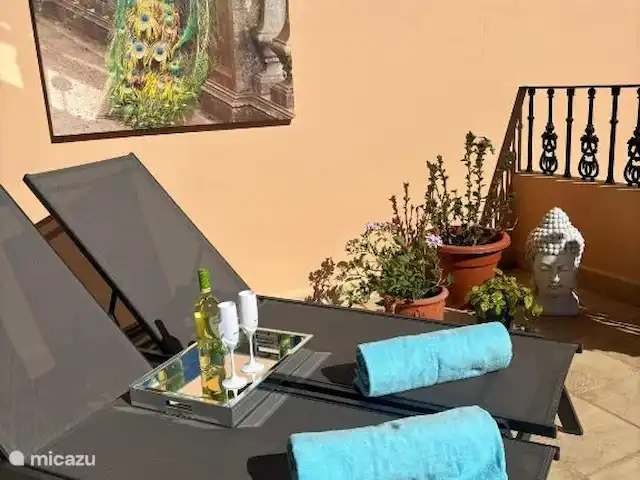 Location de Vacances Espagne, Costa del Sol, Marbella, penthouse - VistaReal Marbella L’appartement a du soleil de fin de matinée à soir
