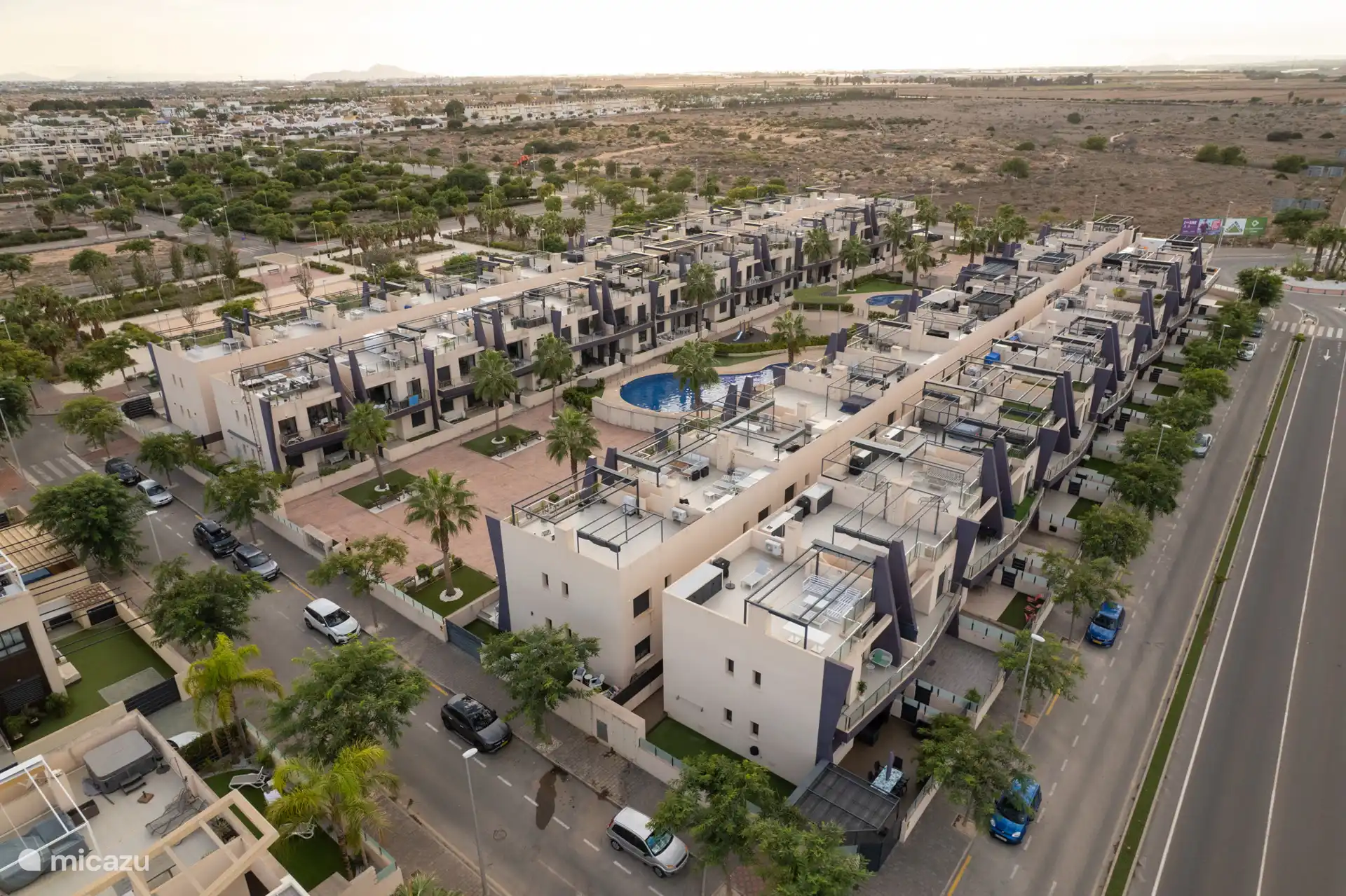 Todo el complejo Playa Elisa Costa