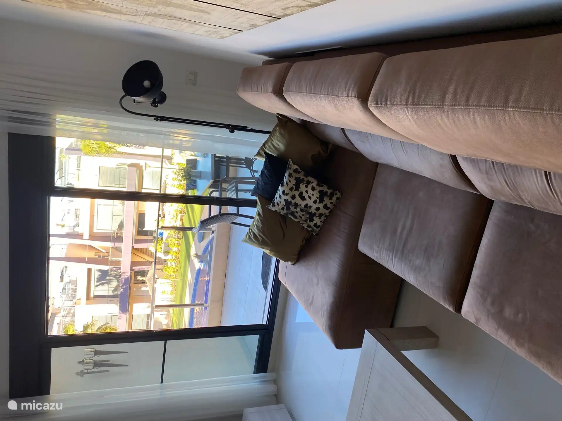 Desde el interior se tiene una visión general del complejo