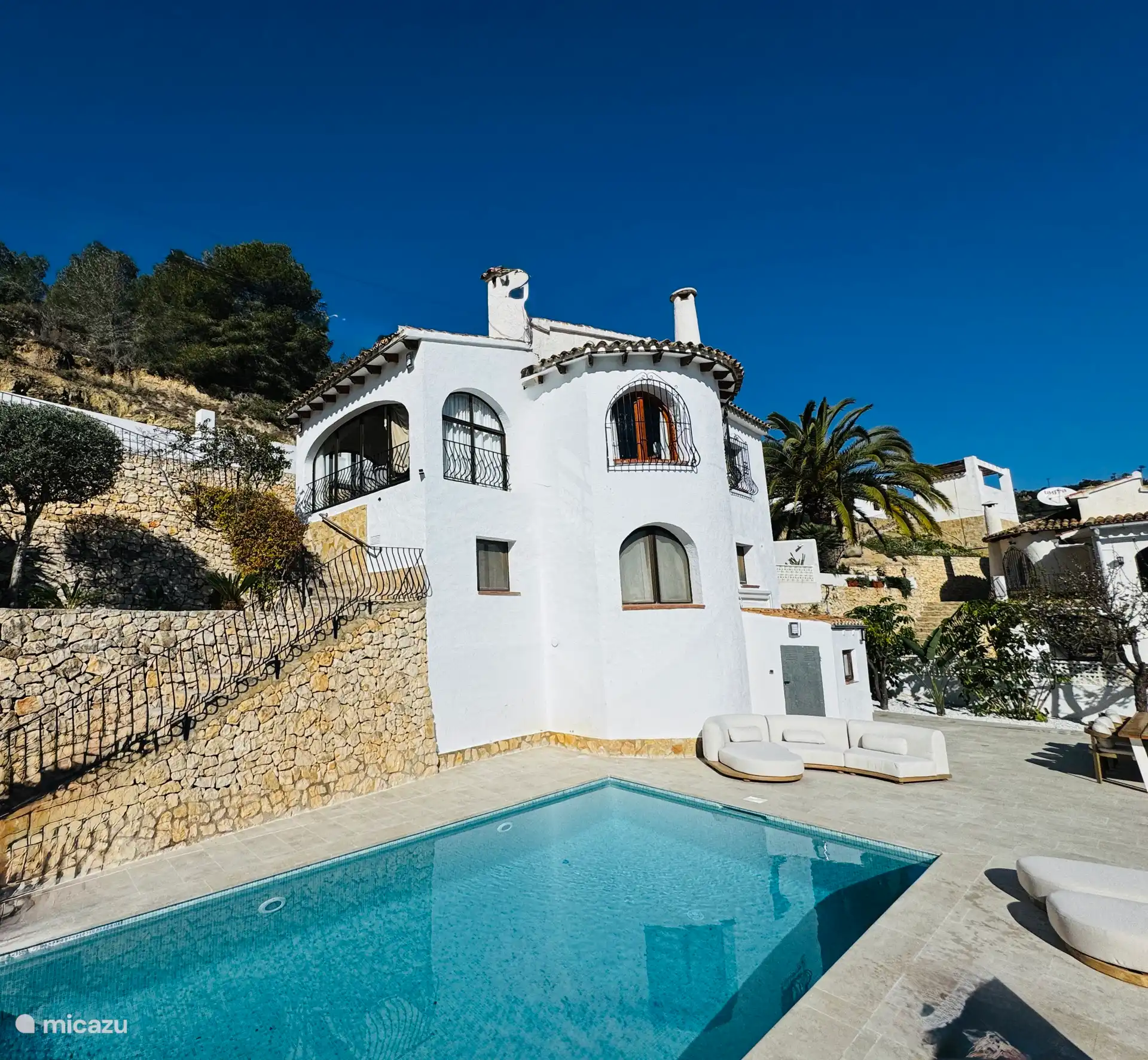 Casa Cunera: Luxusvilla mit Meerblick in Spanien, Costa Blanca, Benissa - Villa