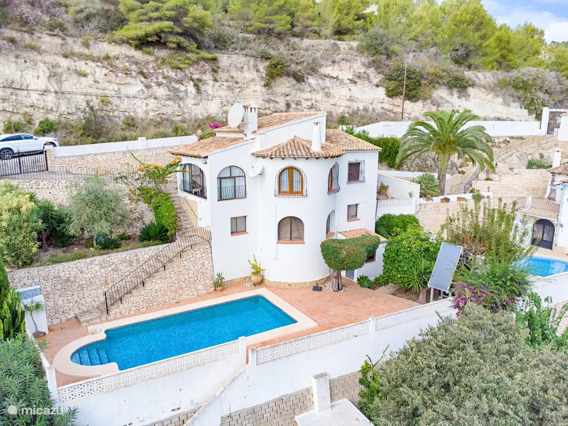 Séjour hivernal, Espagne, Costa Blanca, Benissa, villa Casa Cunera : villa de luxe avec vue sur la mer