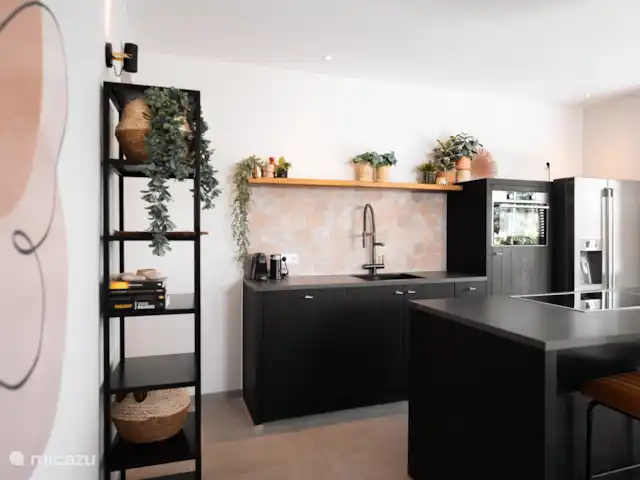 Location de Vacances Curaçao, Curaçao-Centre, Willemstad, appartement - Appartement Mariposa - LUX La cuisine de luxe est entièrement équipée.