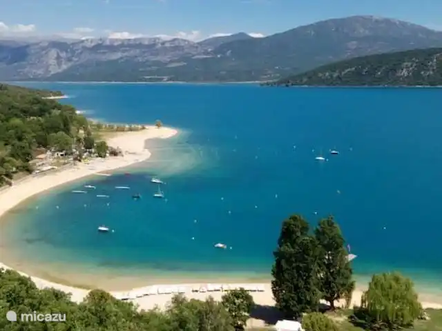 Location de Vacances France, Alpes-de-Haute-Provence, Sainte-Croix-Du-Verdon, appartement - Cosy Duplex Sainte Croix Du Verdon La plage de Sainte croix du verdon