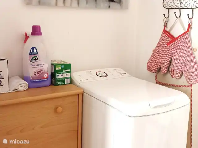 Location de Vacances France, Alpes-de-Haute-Provence, Sainte-Croix-Du-Verdon, appartement - Cosy Duplex Sainte Croix Du Verdon Machine à laver
