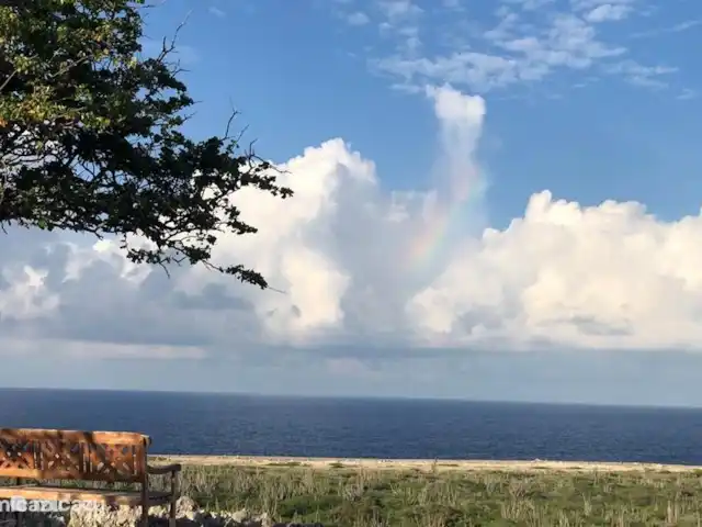 Location de Vacances Bonaire, Bonaire, Kralendijk, maison de vacances - Kas Merlot Vue depuis la falaise