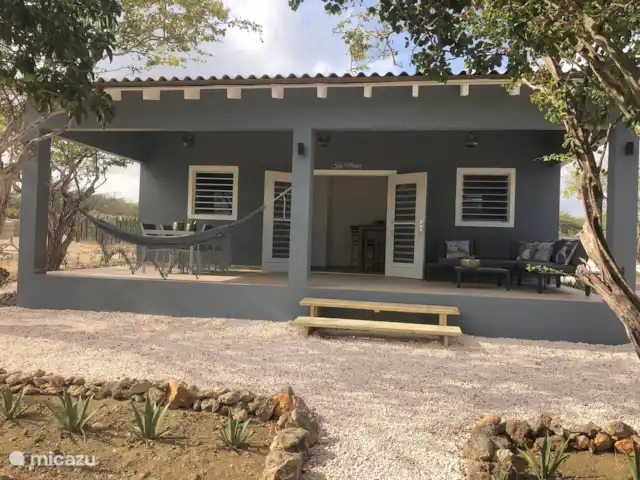 Location de Vacances Bonaire, Bonaire, Kralendijk, maison de vacances - Kas Merlot Vue de face de la maison