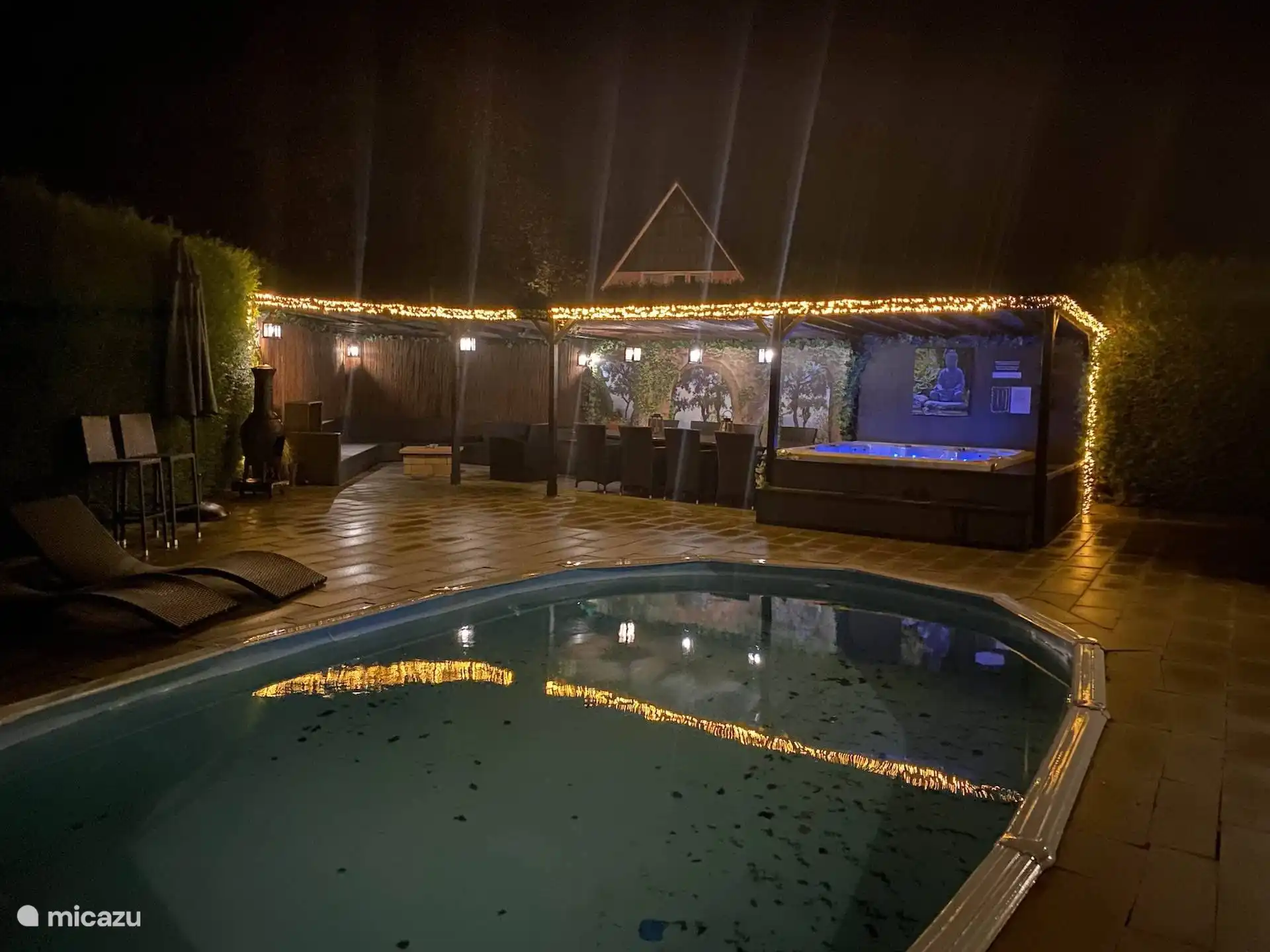 Wellnesshuisdrender private Pool