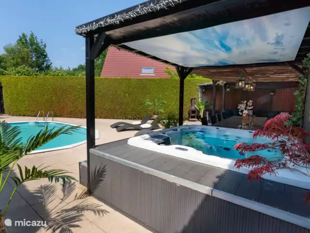 Wellnesshuis zwembad,sauna,jacuzzi  huren in Nederland, Drenthe, Schoonloo - vakantiehuis Wellnesshuisdrenthe prive zwembad