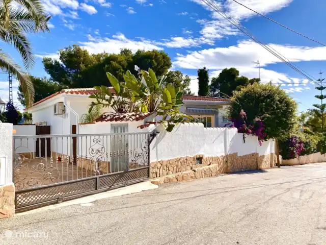Viramar | Espagne, Costa Blanca, Moraira - villa Maison de la rue avec allée