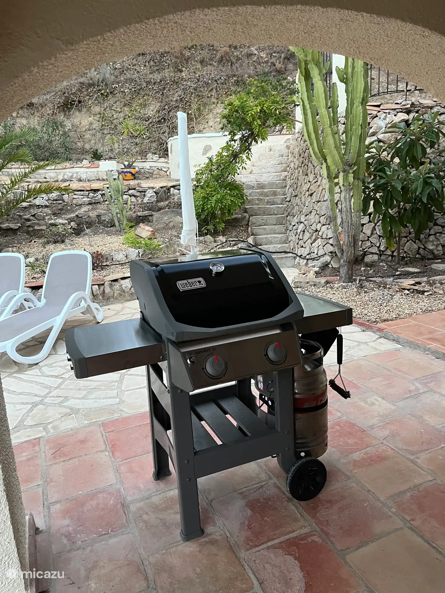 Barbecue à gaz pour cuisine extérieure (Weber)
