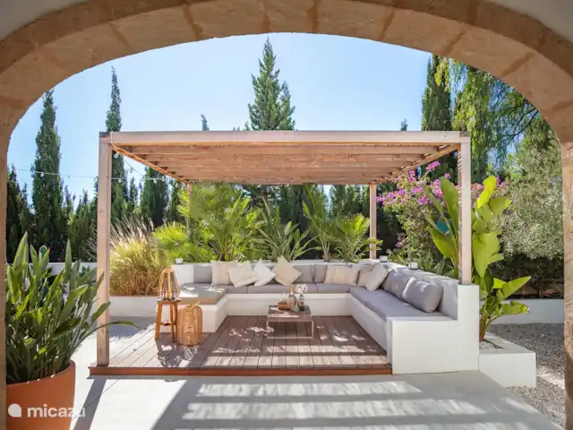 Villa Silasola huren in Spanje, Costa Blanca, Jávea - villa Lounge onder de pergola