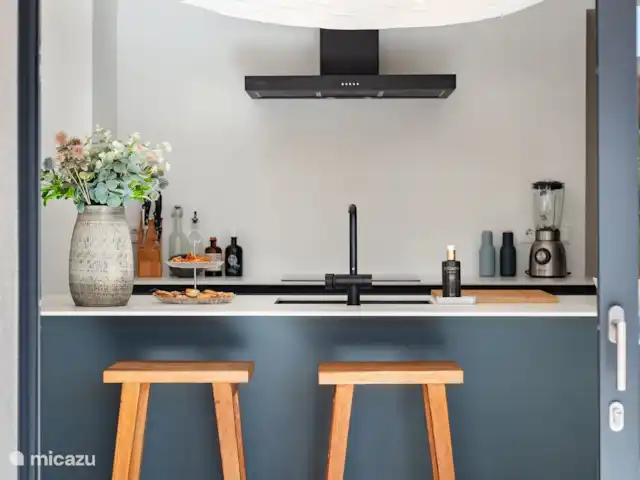 Villa Silasola huren in Spanje, Costa Blanca, Jávea - villa Barstoelen aan keukeneiland