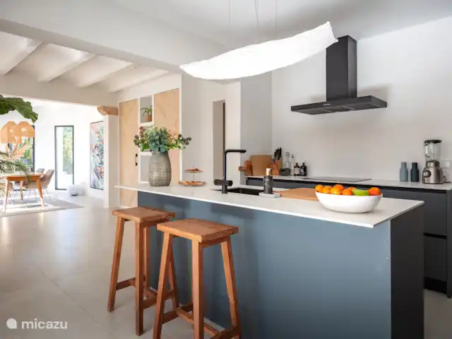 Villa Silasola huren in Spanje, Costa Blanca, Jávea - villa De open keuken bevindt zicht naast de woonkamer en het eetgedeelte