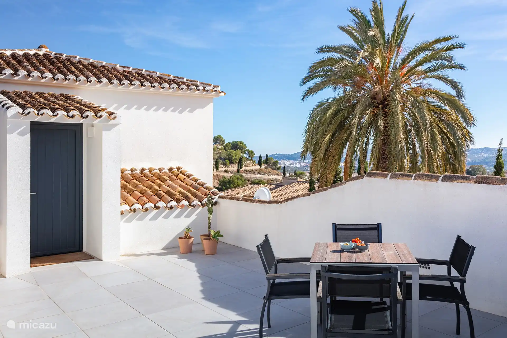 Terrasse à l’étage