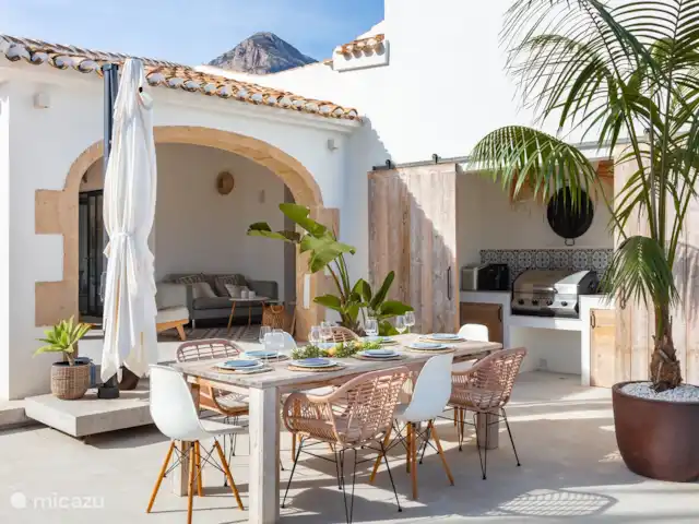 Villa Silasola huren in Spanje, Costa Blanca, Jávea - villa Eetgelegenheid buiten met buitenkeuken