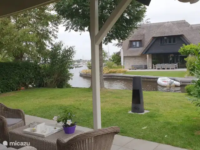 La jeune Jelle | Pays-Bas, Frise, Terherne - cabane en bois / lodge Vue depuis le porche