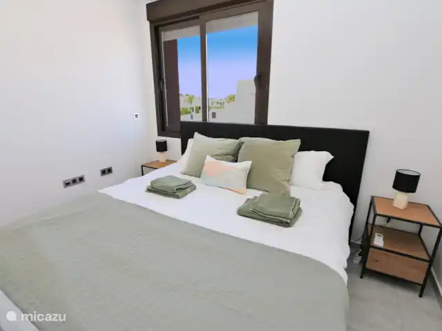 Villa avec piscine privée près de la plage | Espagne, Murcia, San Pedro del Pinatar - villa Chambre avec lit double