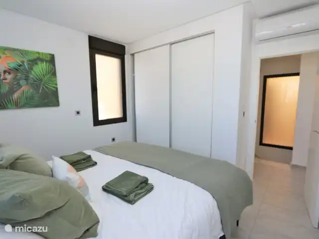 Villa avec piscine privée près de la plage | Espagne, Murcia, San Pedro del Pinatar - villa Chambre avec lit double