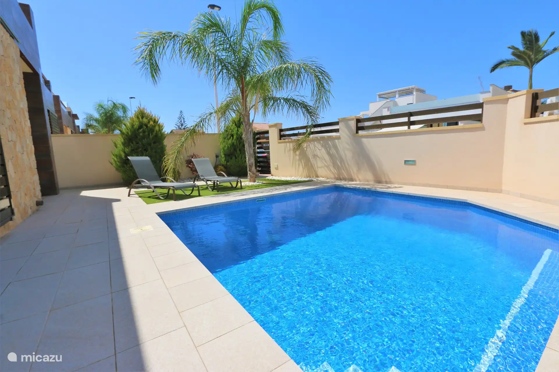 Villa mit privatem Pool in Strandnähe in Spanien, Murcia, San Pedro del Pinatar - Villa